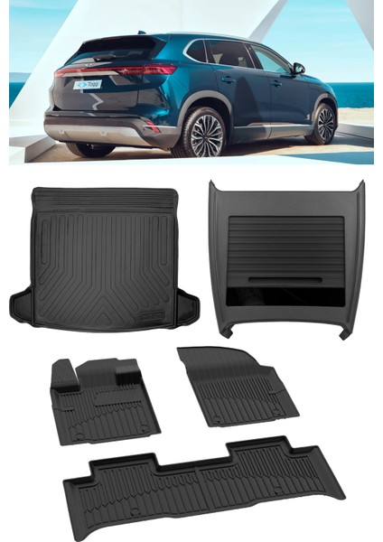 Togg 10X 4.5d Paspas Rizline Bagaj Havuzu ve Organizer