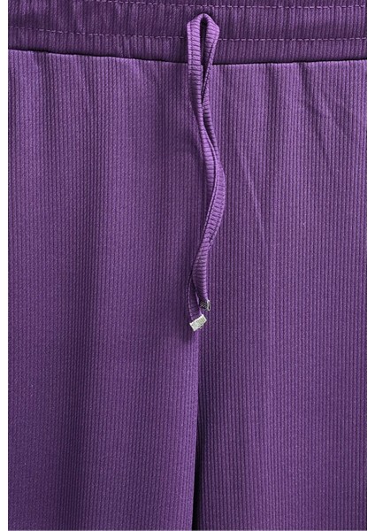 Kadın Tesettür Giyim Büyük Beden Fitilli Örme Pantolon fiyatları