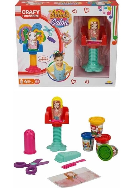 Oyun Hamur Set Ort Sihirli Salon 4X50GR