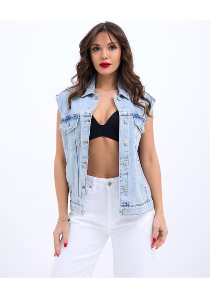 6822 Kot Yelek-Açık Mavi fiyatları