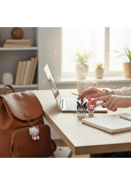 Hello Kitty – My Melody – Kuromi Üçlü Anahtarlık Seti fiyatları