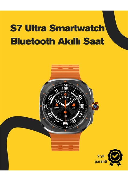 Bluetooth ve Sesli Görüşme Özellikli Akıllı Saat | 2" Ekran | 400 Mah Batarya - T646G370-Z686