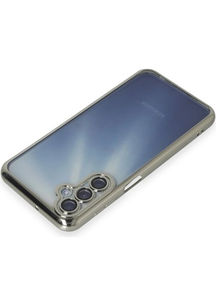 Samsung Galaxy A15 4g Kılıf Lensli Silikon - Gümüş - MRS7319-2263 modelleri