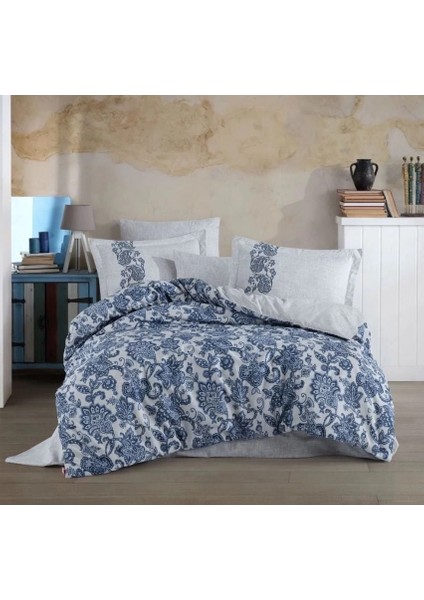 Hobby Çift Kişilik Ranforce Nevresim Takımı Elsa Lacivert fiyatları