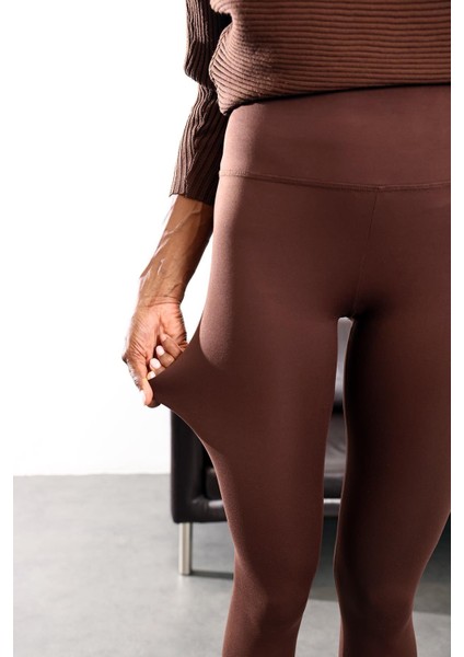 Kahverengi Comfortlux Yüksek Bel Tayt fiyatları