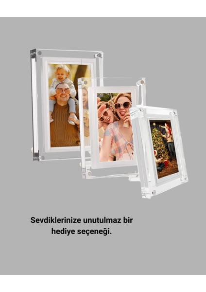 Fotoğraf Video ve Müzik Destekli 7 Inç IPS Dijital Çerçeve – Çoklu Medya De - MCT8829-7310 indirimleri