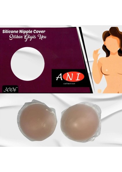 Marsilyan- Silikon Göğüs Ucu Kapatıcı Kadın 3006