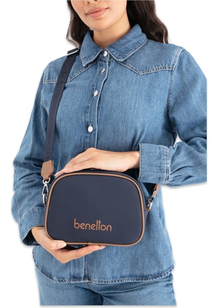 United Colors Of Benetton BNT_1648 15X20X8 Çapraz Lacivert Kadın Çanta