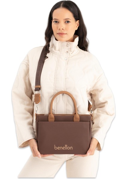 United Colors Of Benetton BNT_1649 20X25X6 Omuz Kahverengi Kadın Çanta fiyatları