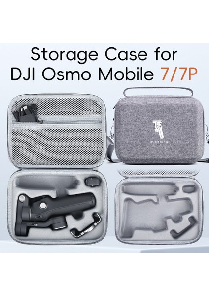 Djı Osmo Mobile 7 Pro / Mobile 7 Akıllı Telefon Gimbal Sabitleyici Saklama Kutusu Omuz Askılı Taşınabilir Taşıma Çantası (Yurt Dışından) indirimleri