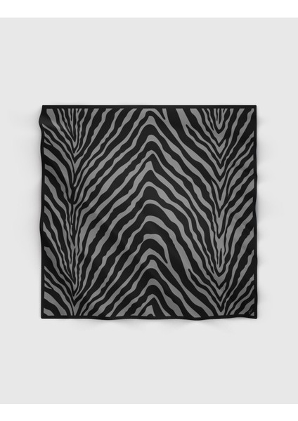 Brycen Gri Kadın Ipek Twill Eşarp modelleri