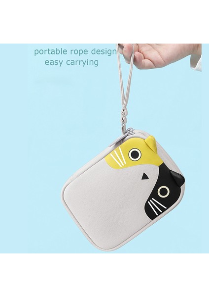 Bubm BM01001005 Çift Katmanlı Sabit Disk Saklama Çantası, Karikatür Şekilli, Aşınmaya Dalı Kablo Düzenleyici Kese, Seyahat Aksesuarları - Dolphin (Yurt Dışından) modelleri