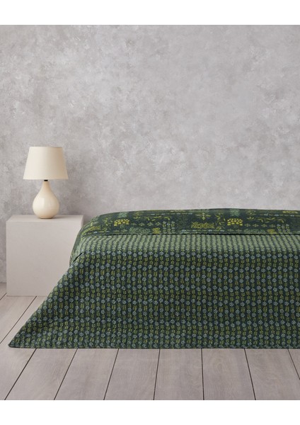 Tendril Bloom King Size Çok Amaçlı Örtü 240X220 cm Yeşil fiyatları