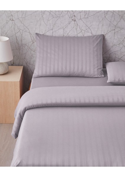 Glossy Kolay Ütülenir Perkal Tek Kişilik Nevresim Takımı 160X220 cm Gri fiyatları