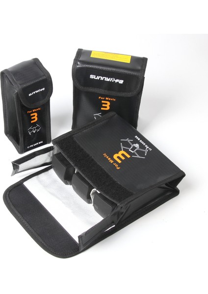 Sunnylıfe M3-DC104 Djı Mavic 3 Için Patlamaya Dalı Pil Güvenlik Çantası Lityum Pil Saklama Kılıfı (Yurt Dışından) fırsatları