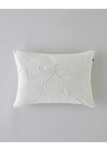 Lea Dolgulu Kırlent 35X55 cm Ekru