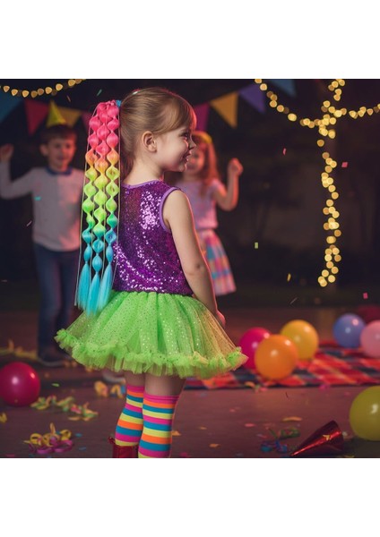 Bn Örgülü Lastikli At Kuyruğu / ACM05