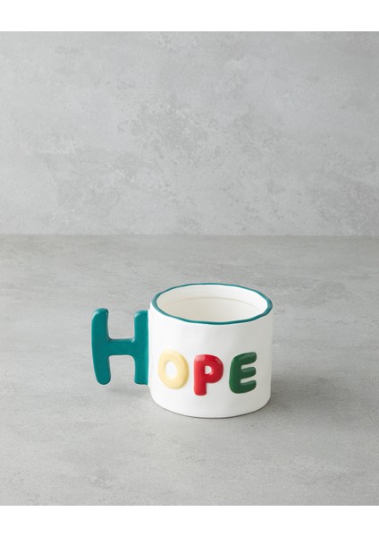 Hope More Stoneware Kupa 400 ml Renkli