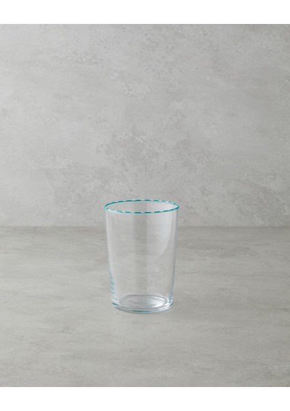 Candy Cane Stripe Cam Bardak 510 ml Yeşil