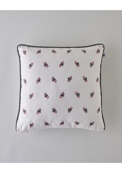 Noelia Kırlent Kılıfı 45X45 cm Kırmızı