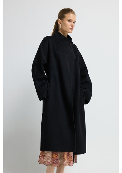 Kuşaklı Yün Karışımlı Kaban K.haki 13645489000 fiyatları