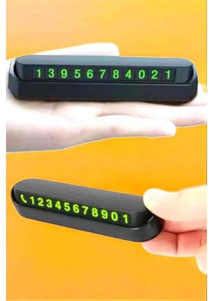 Numaralık Araç Içi Araba Araç Park Numaratör Telefon Numarası Yazma - MCT8086-8667 modelleri