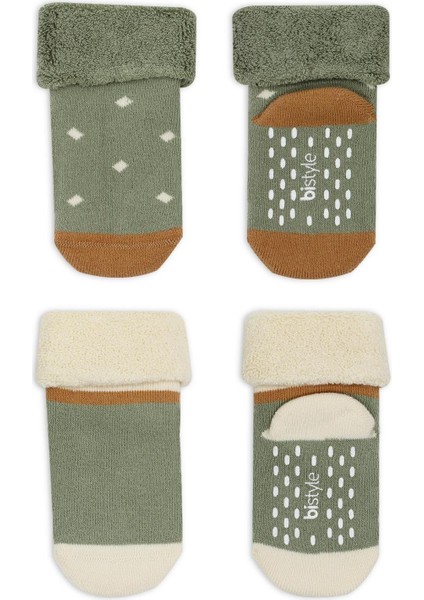 Puanlı Kaymaz Havlu Soket Çorap 2li BS10502 Nil fiyatları