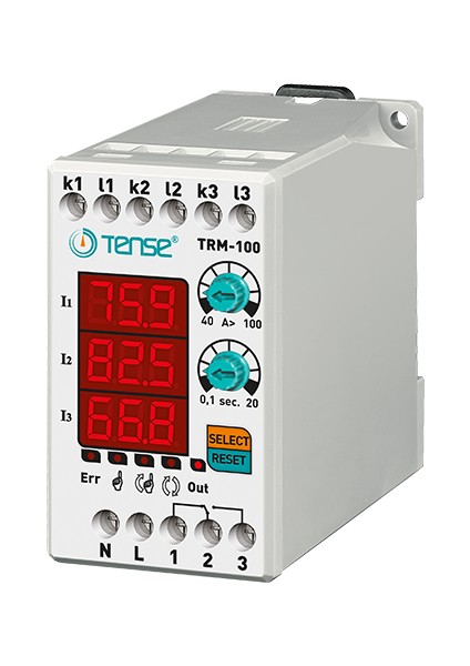 15-50A Arası Ayarlı Dijital Termik Röle Trm-50