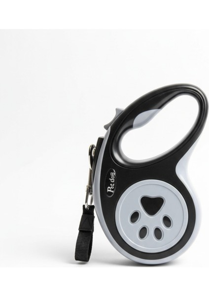 Evcil Hayvan Otomatik Geri Çekilebilir Pati Desenli Gezdirme Tasması 5 mt indirimleri