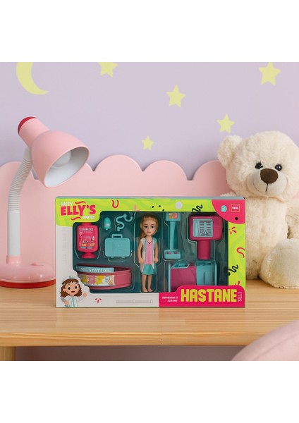 Minik Doktorlar-Elly’nin Hastane Seti-Mini Klinik Oyun Seti – Eğlen, Öğren, Tedavi Et! fiyatları