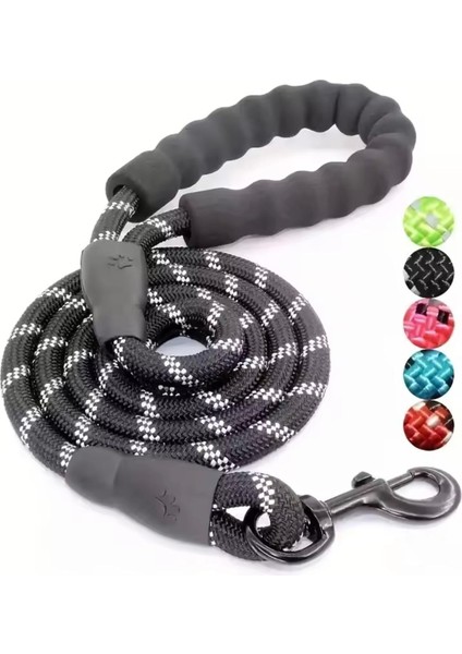 Reflektörlü Köpek Gezdirme Kayışı – 120 cm