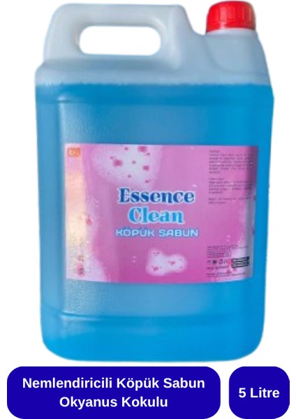 Nemlendiricili Köpük Sabun Okyanus Kokulu 5 Lt