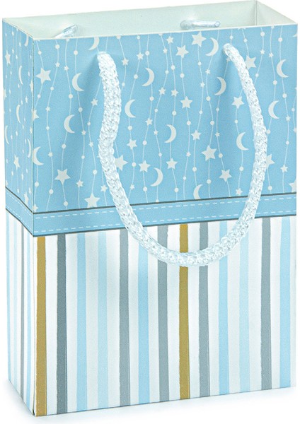 20 Adet Hediyelik 4'lü Mevlüt Seti - Isme Özel Etiketli - Çanta, Tesbih, Magnet, Yasin Kitabı - Mavi modelleri