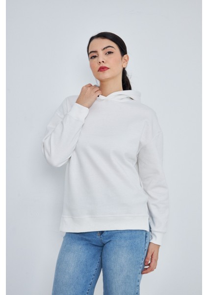 Yırtmaçlı Kapüşonlu Sweat modelleri