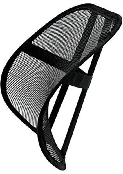 Araç Bel Desteği Minderi Sırt Dayama Filesi Terletmeyn Ortopedik Oto Ofis Koltuk Fileli Bel Minderi