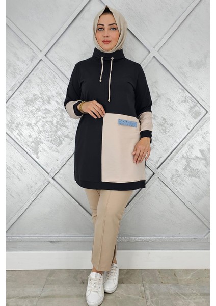 Kadın Kombinli Boğazlı Tesettür Tunik modelleri