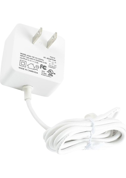 4b Us Plug ile Uyumlu C Tipi Güç Adaptörü 5V3A (Yurt Dışından)