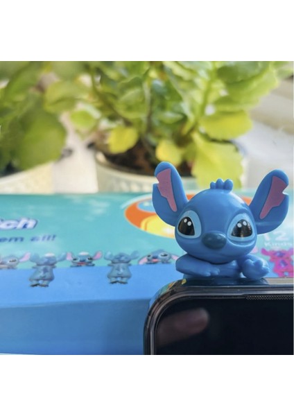 Stitch Sonny Angel Blind Box Hippers Sürpriz Figür Yapışkanlı Cep Telefonu Bilgisayar Aksesuar 1 Adet