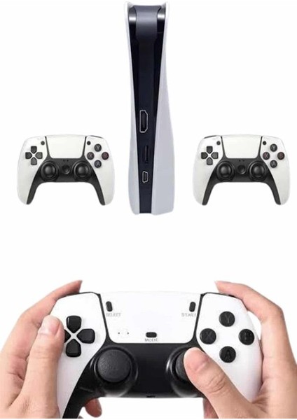 4K Hd Klasik Retro Game Box 3000 Oyunlu Çift Kollu Çift Kişilik Oyun Konsolu - N590J202-M85590 modelleri