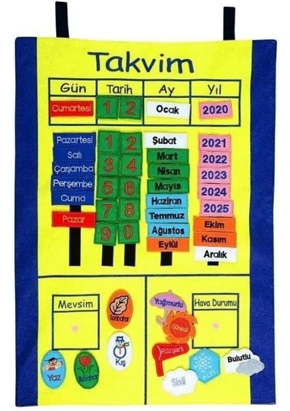Cırtlı Takvim Panosu