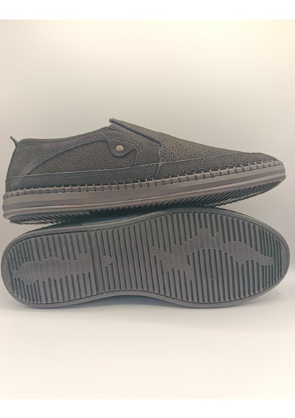 Içi Dışı Hakiki Deri Jelli Taban Erkek Yazlık Rahat Günlük Hafif Çarık Ayakkabı fırsatları