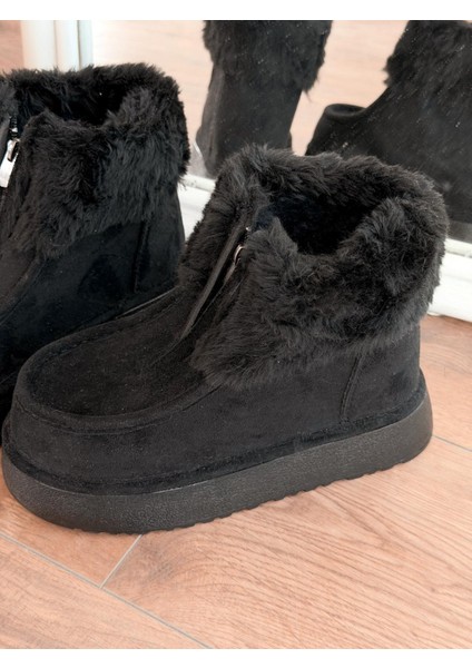 Molira Kadın Içi Tüylü Bot Siyah Süet fiyatları