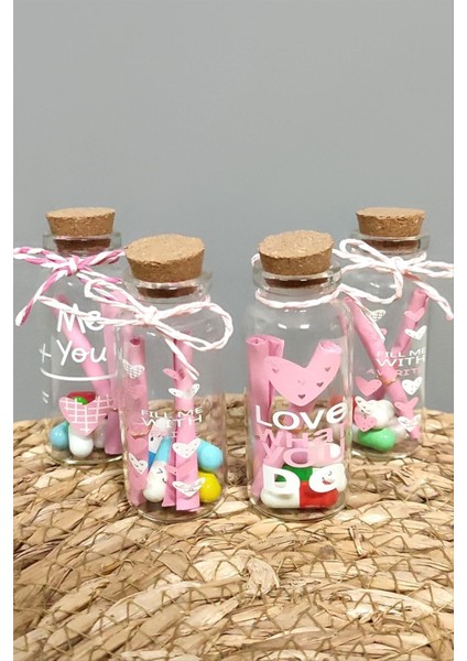 Fiyong Bağlamalı Dilek Şişesi