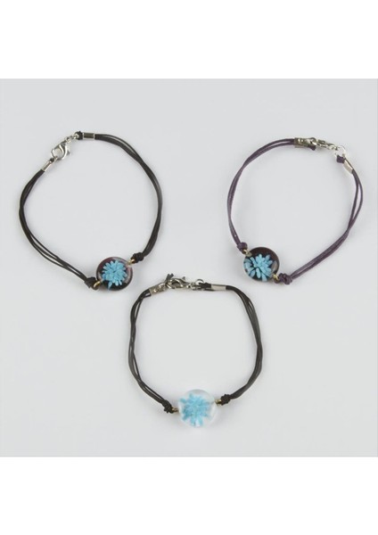 Çiçek Cam Bileklik