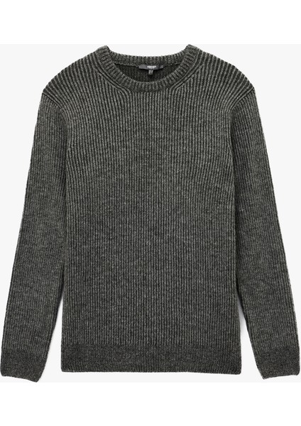 Uzun Kollu Bisiklet Yaka Triko Kazak modelleri