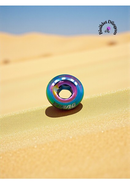 Bisiklet Aynakol Kapağı Vidası - Alüminyum Alaşım Krank Sabitleme Cıvatası Rainbow