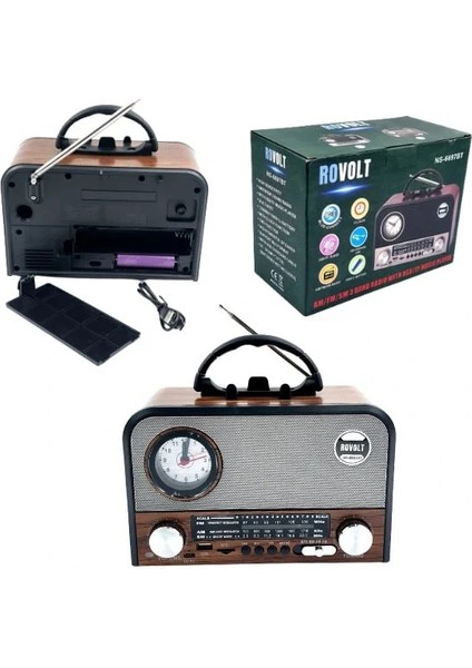 Nns NS-6697BT Taşınabilir Bluetooth Nostaljik Radyo fiyatları