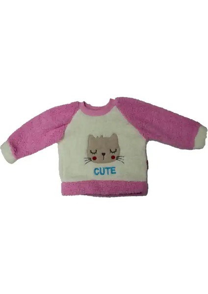 Pembe Kedili Peluş Eşofman Takımı fiyatları