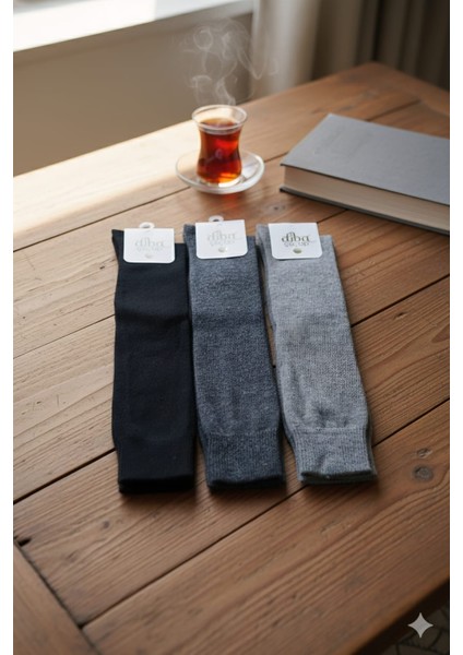 Yün Dizaltı Çorap 3 Lü Setler 36-41 Numara fiyatları