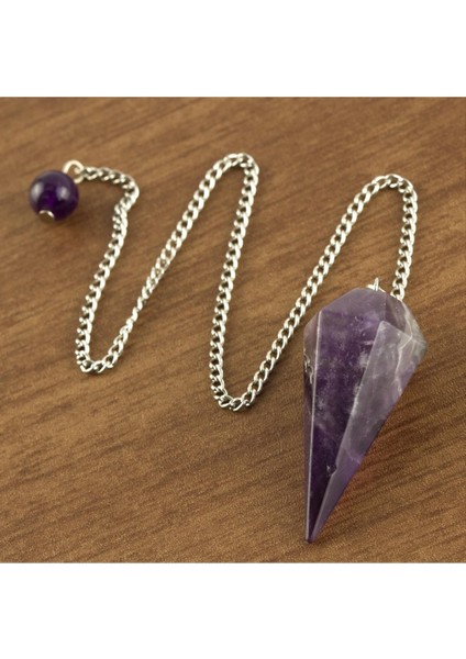 Amatist Taşı Pandül Sarkaç